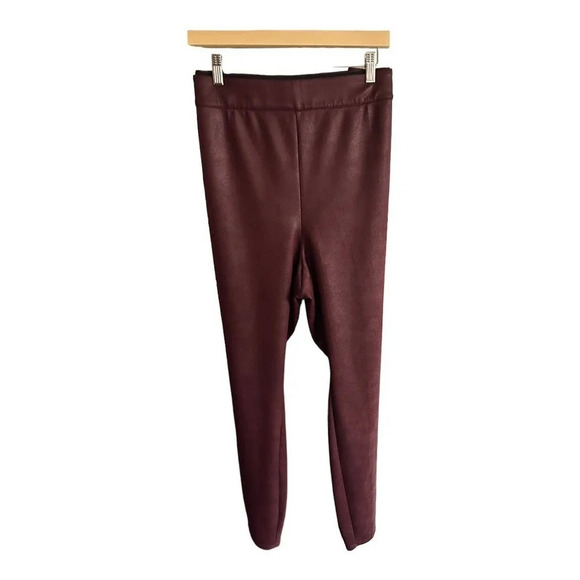 NWOT Lane Bryant Women's Pull-On High-Rise Ponte Legging - Burgundy Size 22/24 - Picture 5 of 8